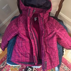 Toddler snow jacket